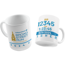 Broad Street Run '24 11 oz Finisher Mug - Custom with your time