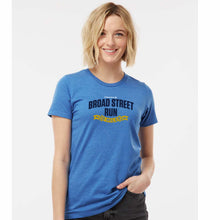 Women's Fashion Tee -Royal Heather- Directions