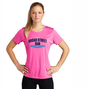 Women's Tech Tee -Neon Pink- Directions